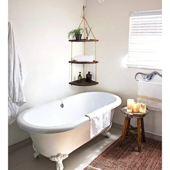 3 Tier Hanging Corner Shelf - Picture 5 of 6